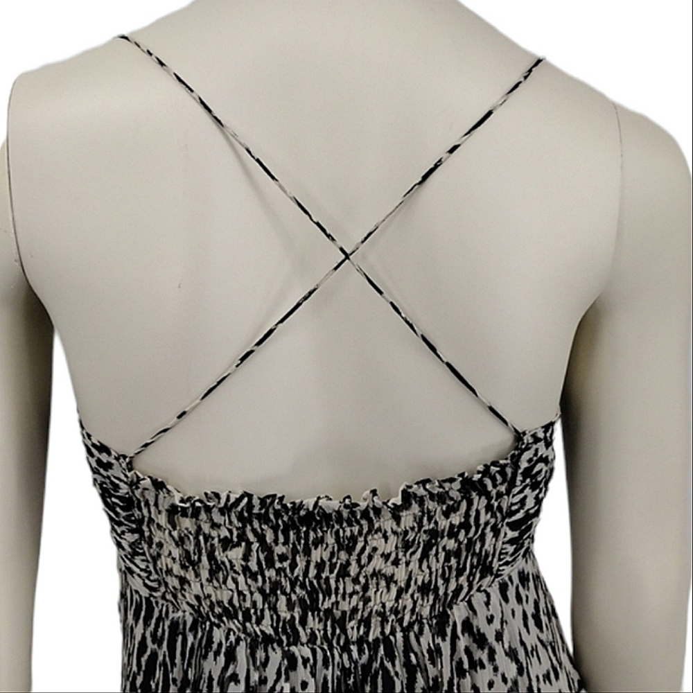 Animal Print Spaghetti Strap Dress 6 - Picture 10 of 12